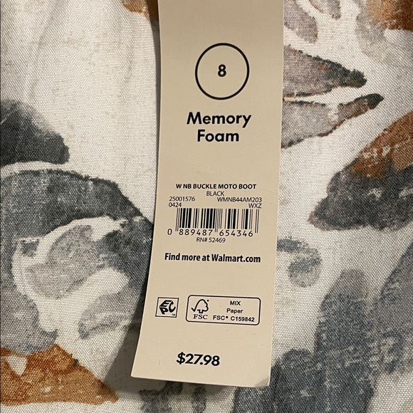 No Boundaries Women's Black Combat Boots - Picture 6 of 6